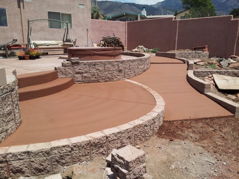 Residential Concrete Marquez Concrete Works Albuquerque Concrete